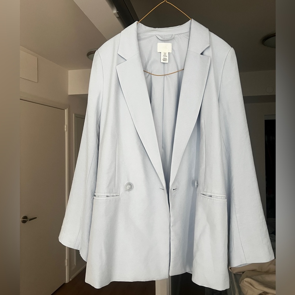 H&M Soft Blue Women's Blazer